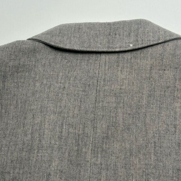 Vintage Pendleton Wool Blazer Jacket Size 18W Gray Button Up Made In Usa Women’s - Picture 15 of 16
